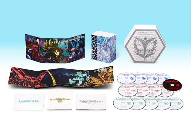 機動戦士ガンダムＵＣ Blu-ray BOX Complete Edition 商品展開図